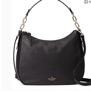 Never used. Kate Spade Black Leather Shoulder Bag. Vivian Mulberry st